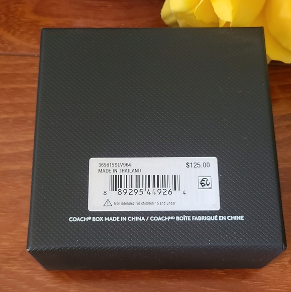 Coach Sterling Silver Necklace - Picture 9 of 9